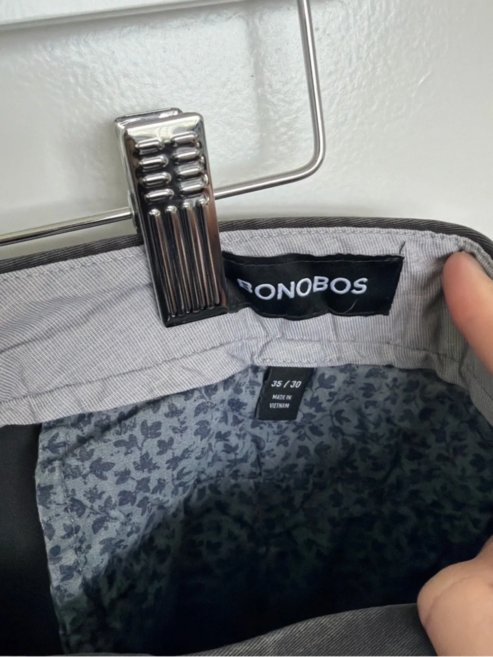 Bonobos The Chino 2.0 Slim Faded Black 35x30 - Picture 4 of 7